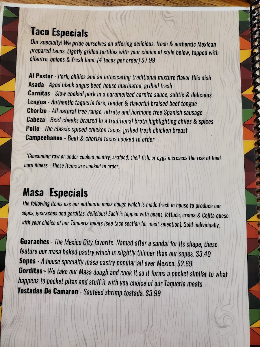 Taqueria El Paso Menu - Image 5