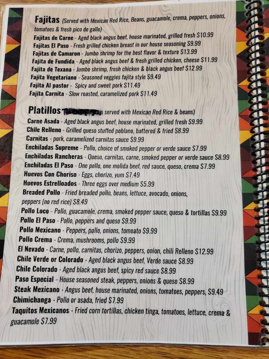 Taqueria El Paso Menu - Image 6